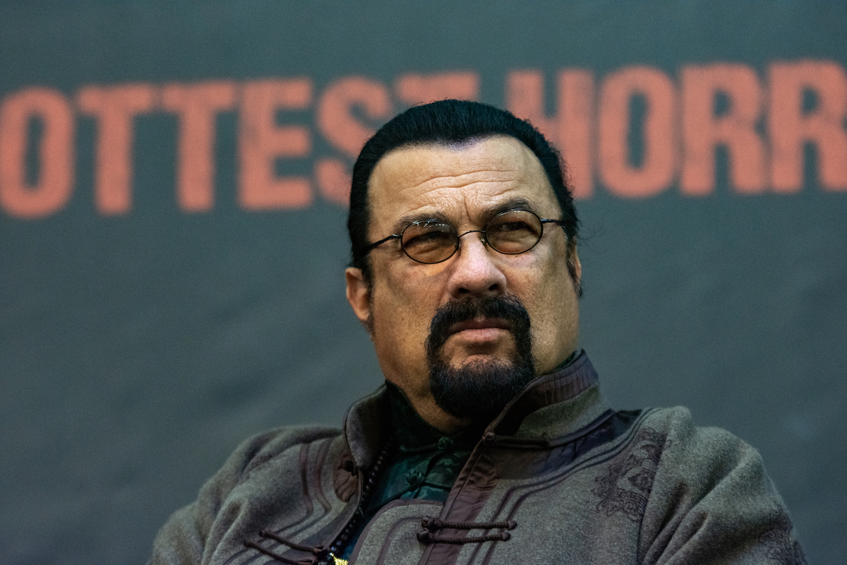 Steven Seagal at Weekend of Hell 2018 in Germany