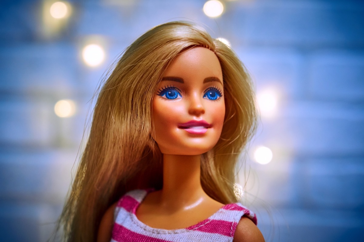 barbie close up