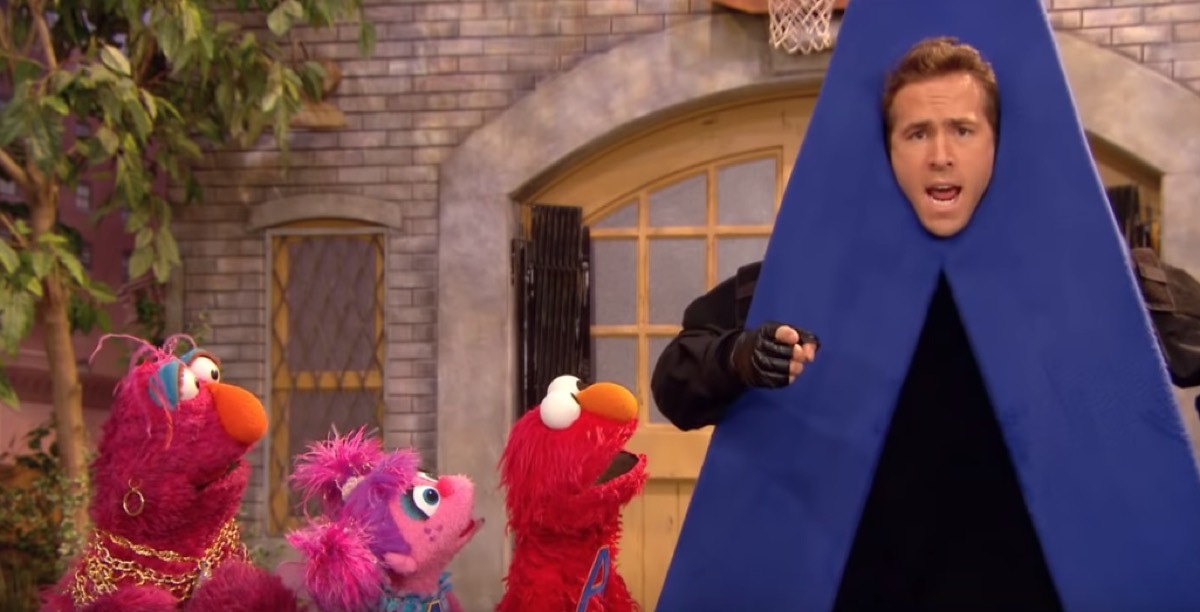 ryan reynolds on sesame street