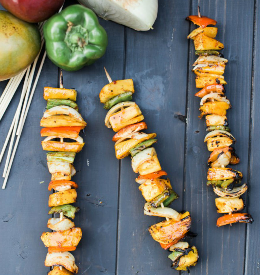 Spicy Mango Skewers | 12 Grilling Recipes You've Gotta Try This Summer | Her Beauty