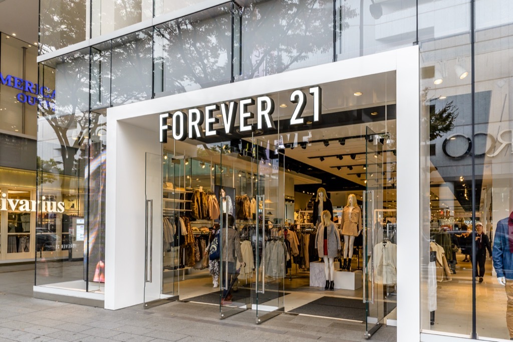 Forever 21 Never Buy 