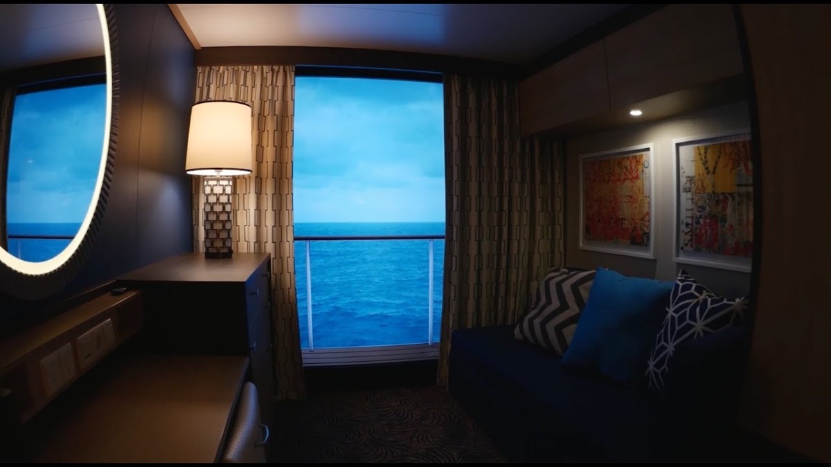 Virtual balcony cruise ship facts