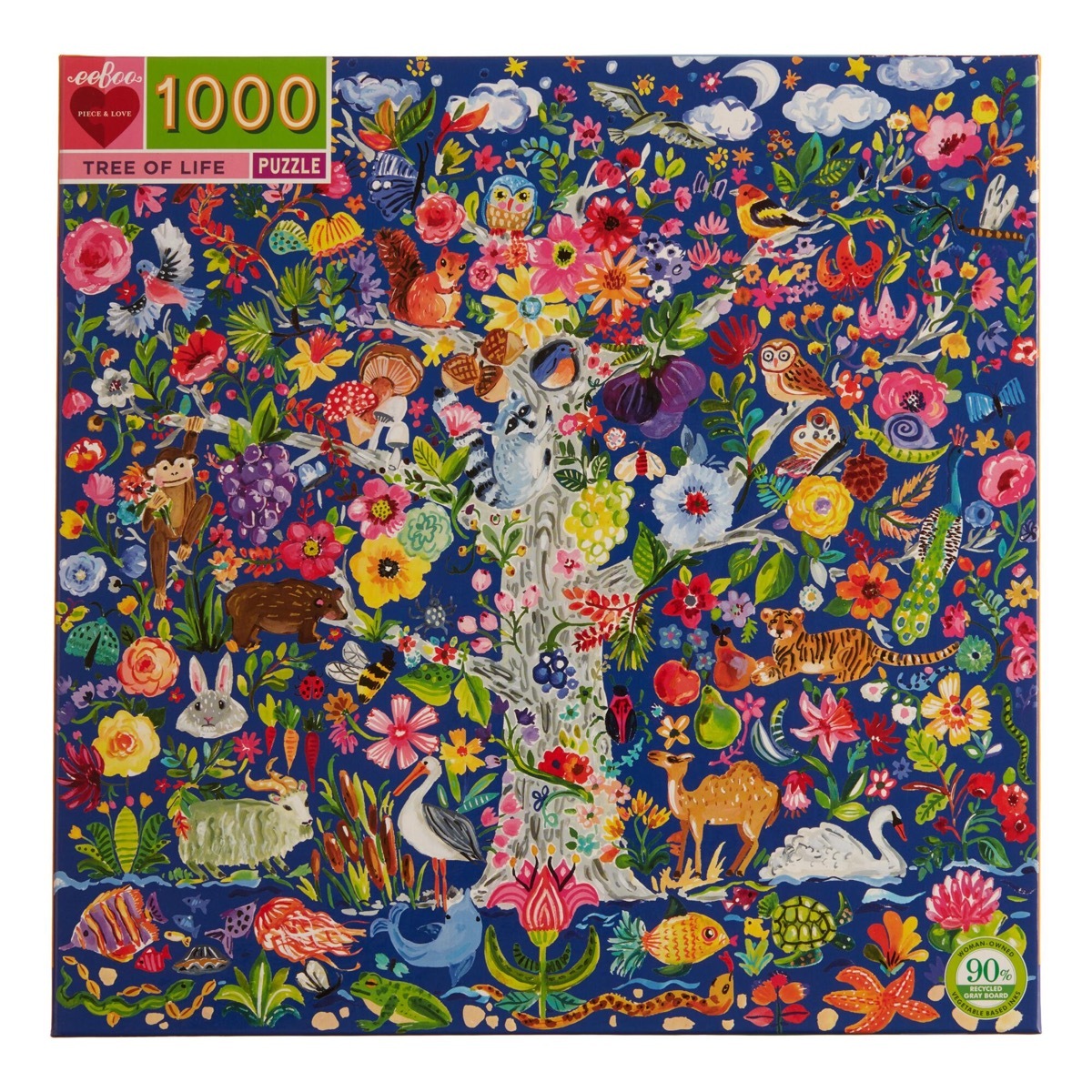 tree of life multicolored puzzle