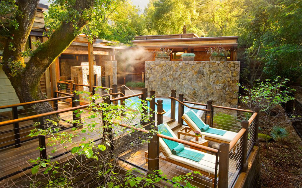 luxurious spas, Napa Valley, 