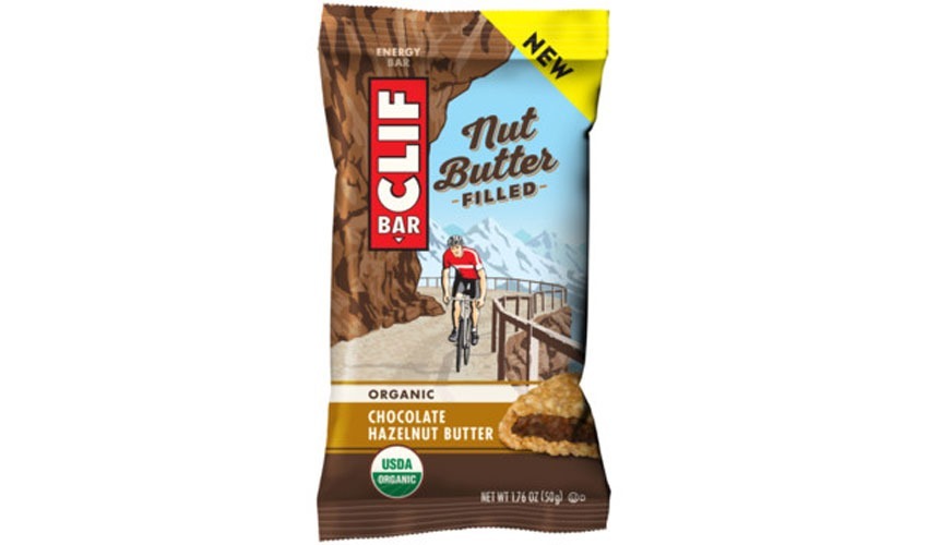 Clif bar filled hazelnut