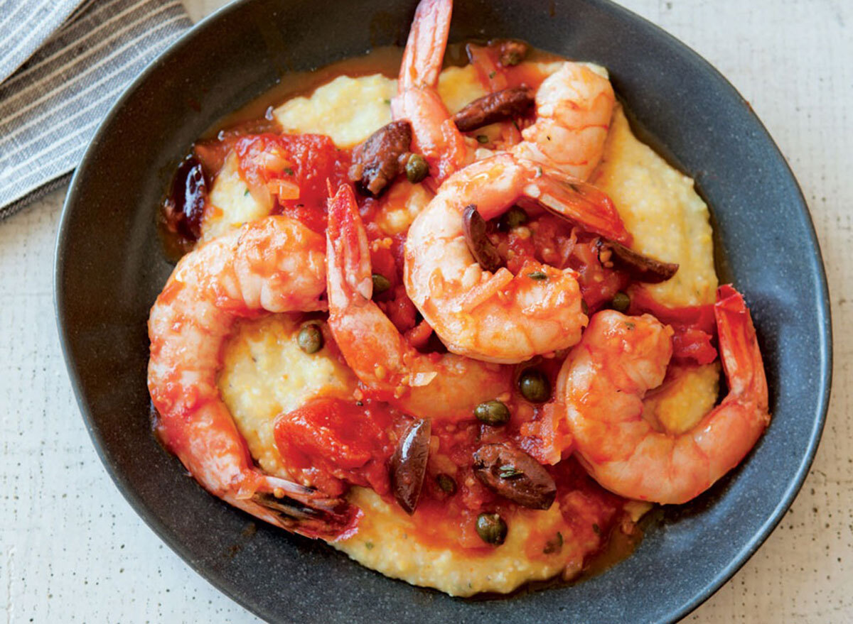 shrimp with polenta