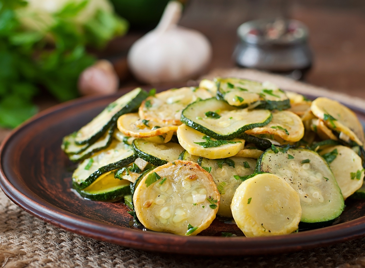 cooked zucchini