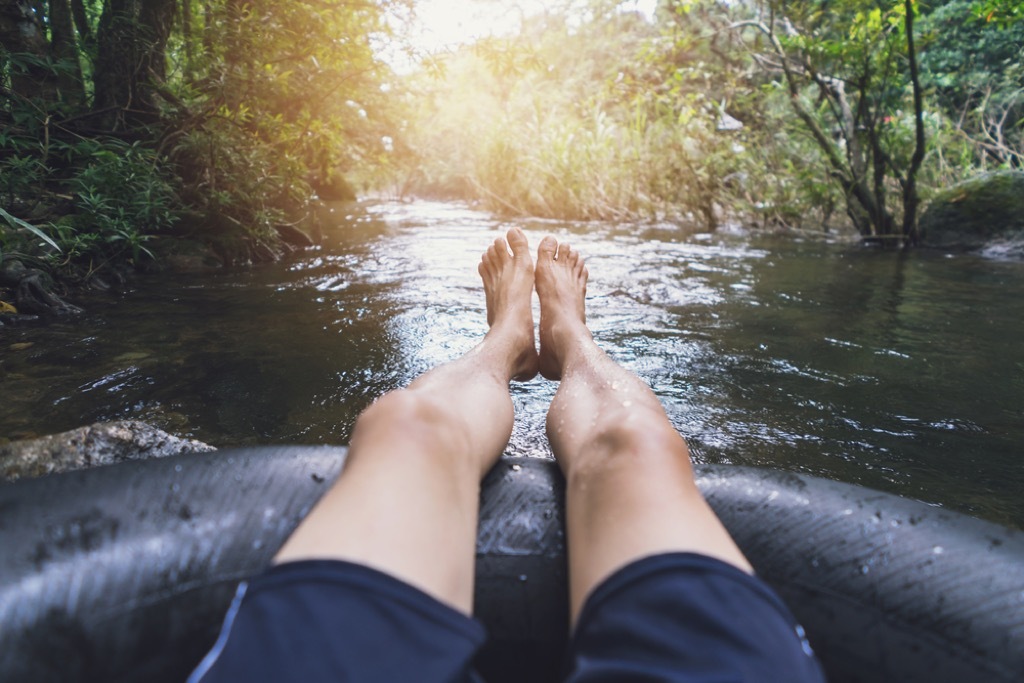 river tubing