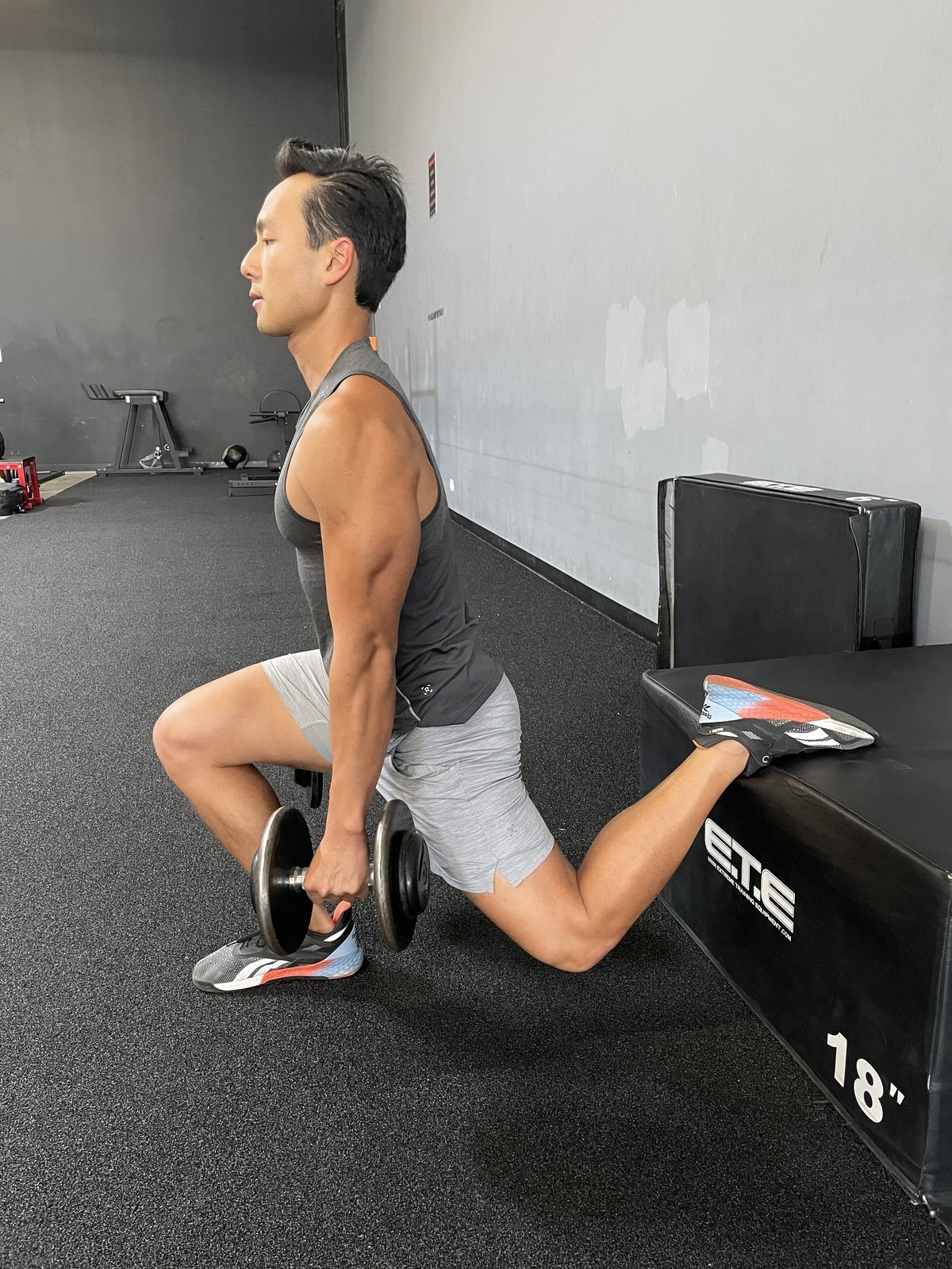 9 - bulgarian split squat