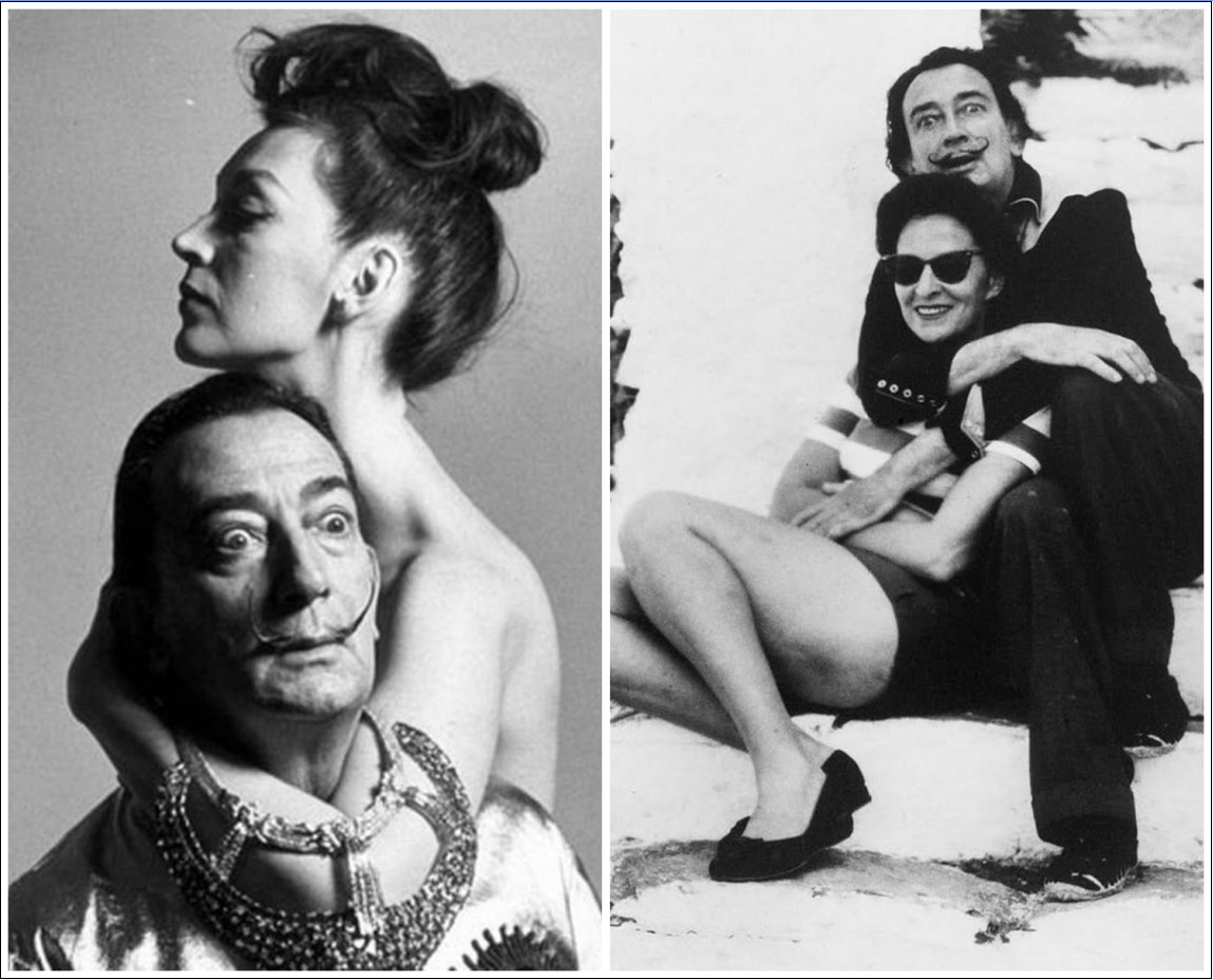 Salvador Dali and Gala