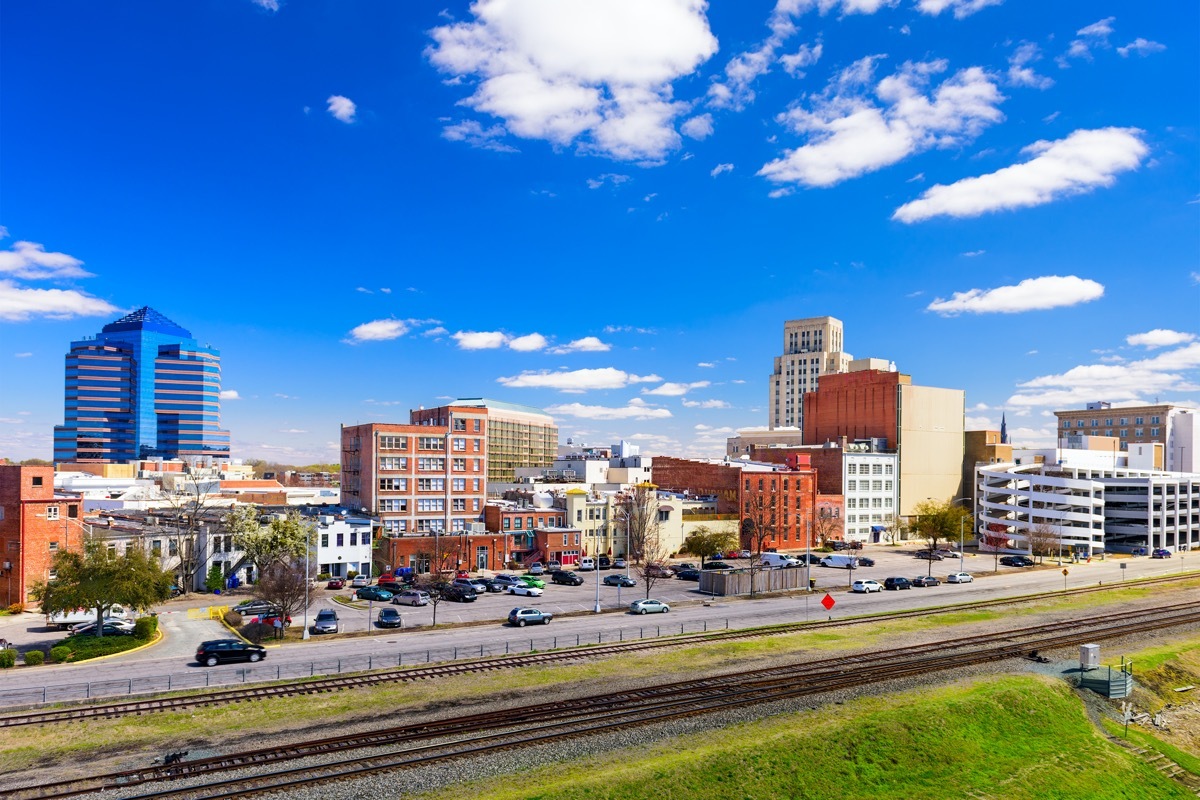 cityscape photo of Durham, North Carolina