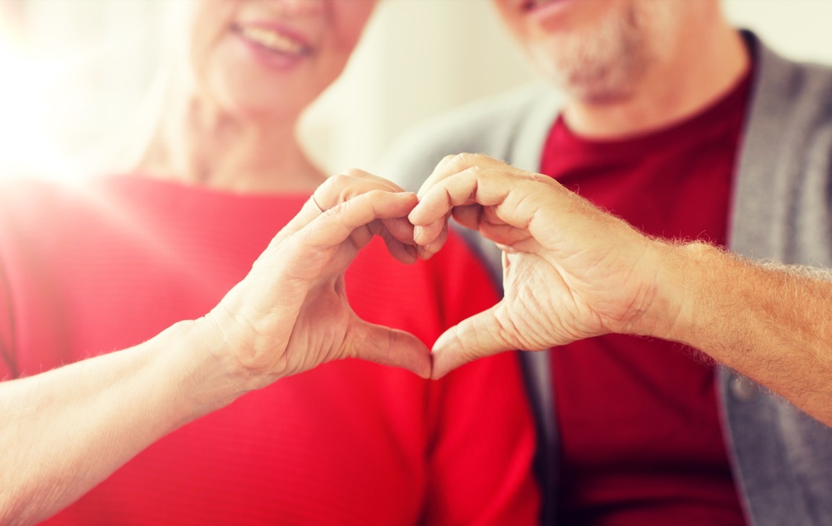 Two Hands Making a Heart