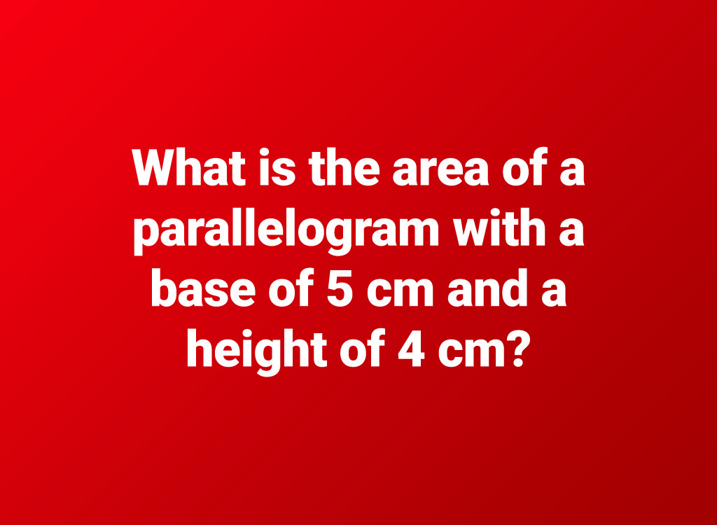 parallelogram questions