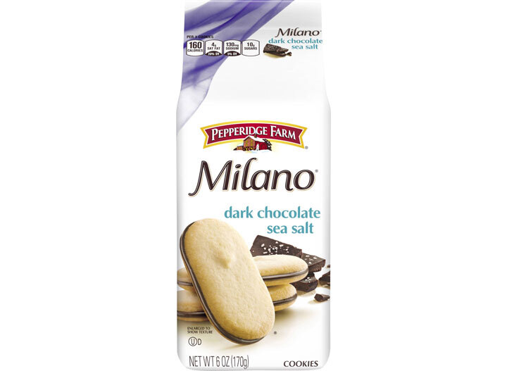 Dark chocolate milano cookies