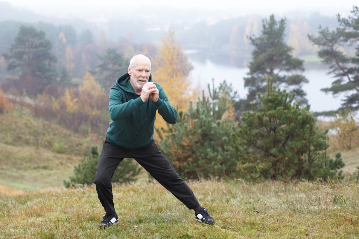 Side kick, side lunge