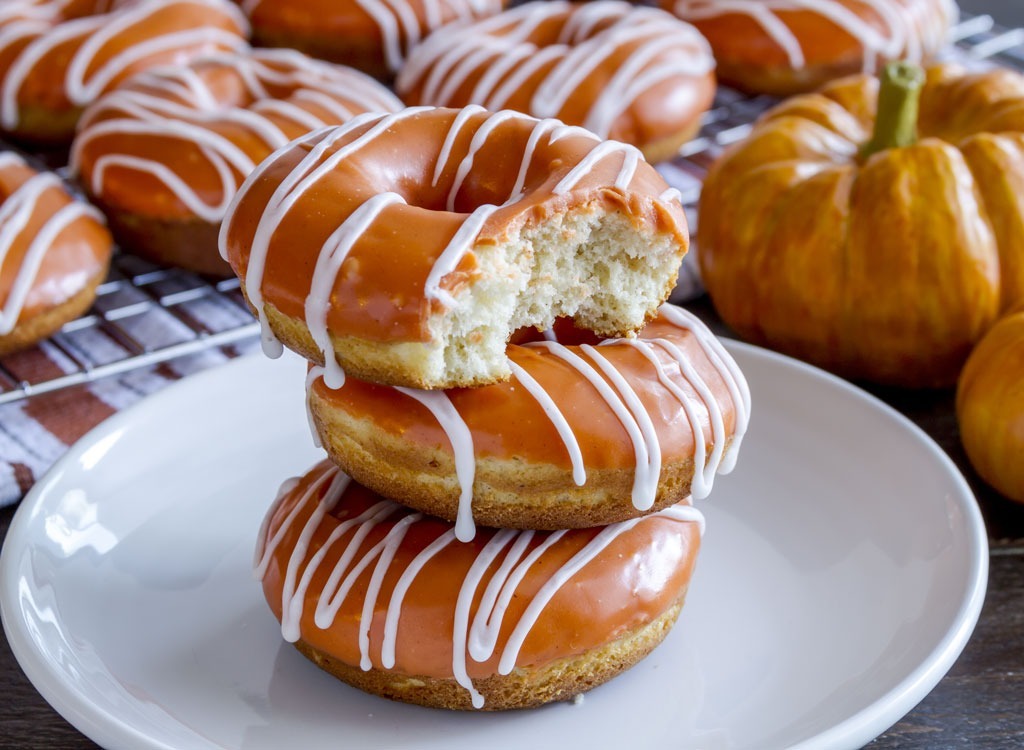 pumpkin spice donuts