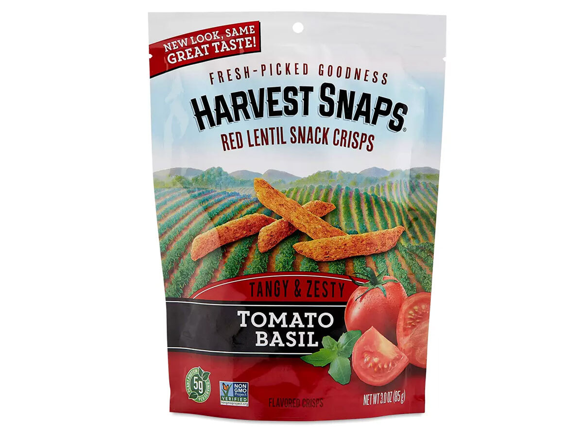 thrive market harvest snaps in the flavor tomato basil