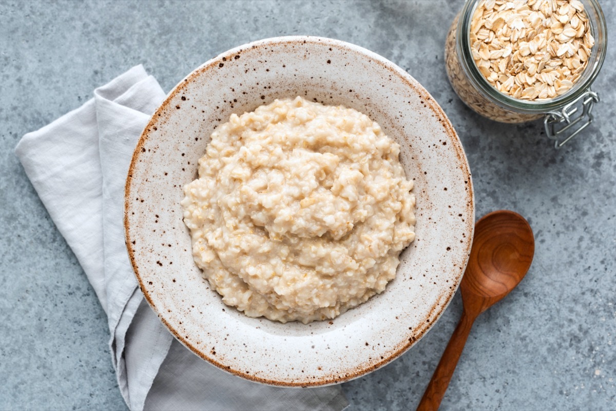 bowl of oatmeal