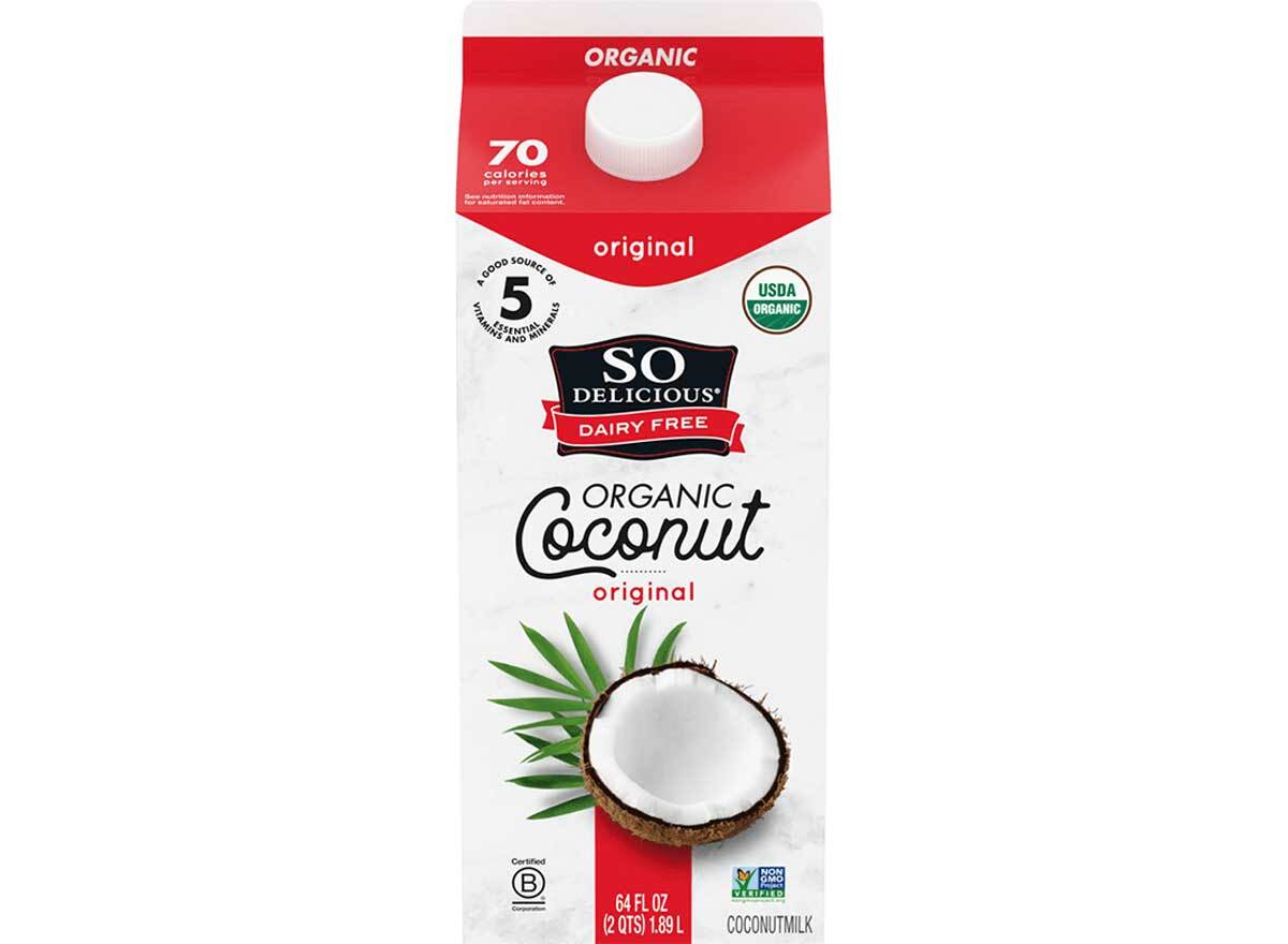 So delicious organic coconut milk original