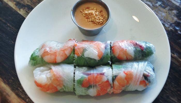 9. Shrimp And Mango Wrap