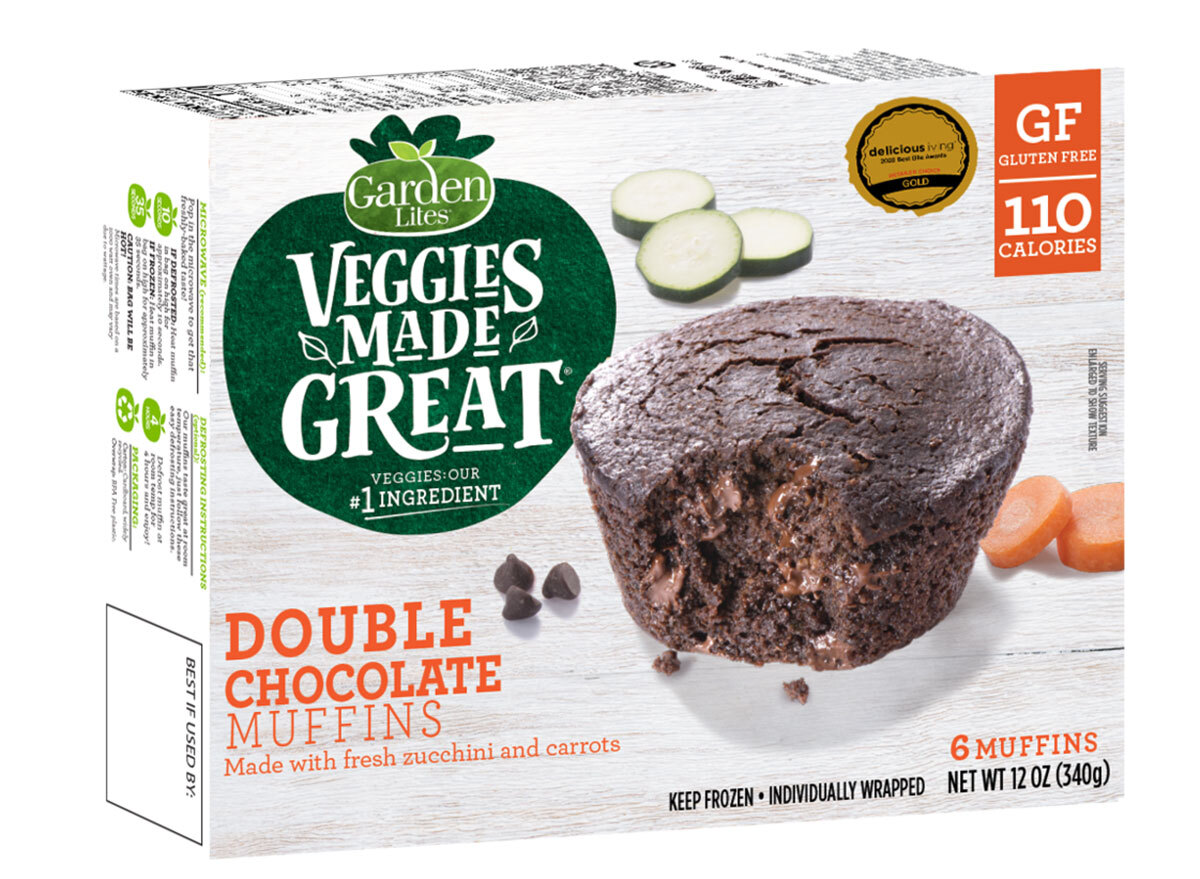 veggies made great chocolate muffins