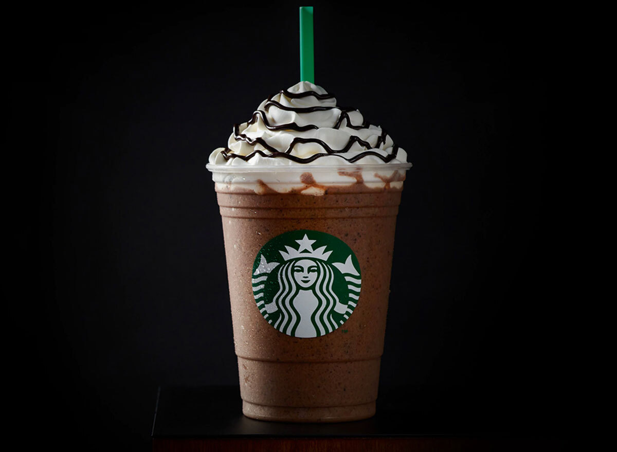 Starbucks Java chip frappuccino