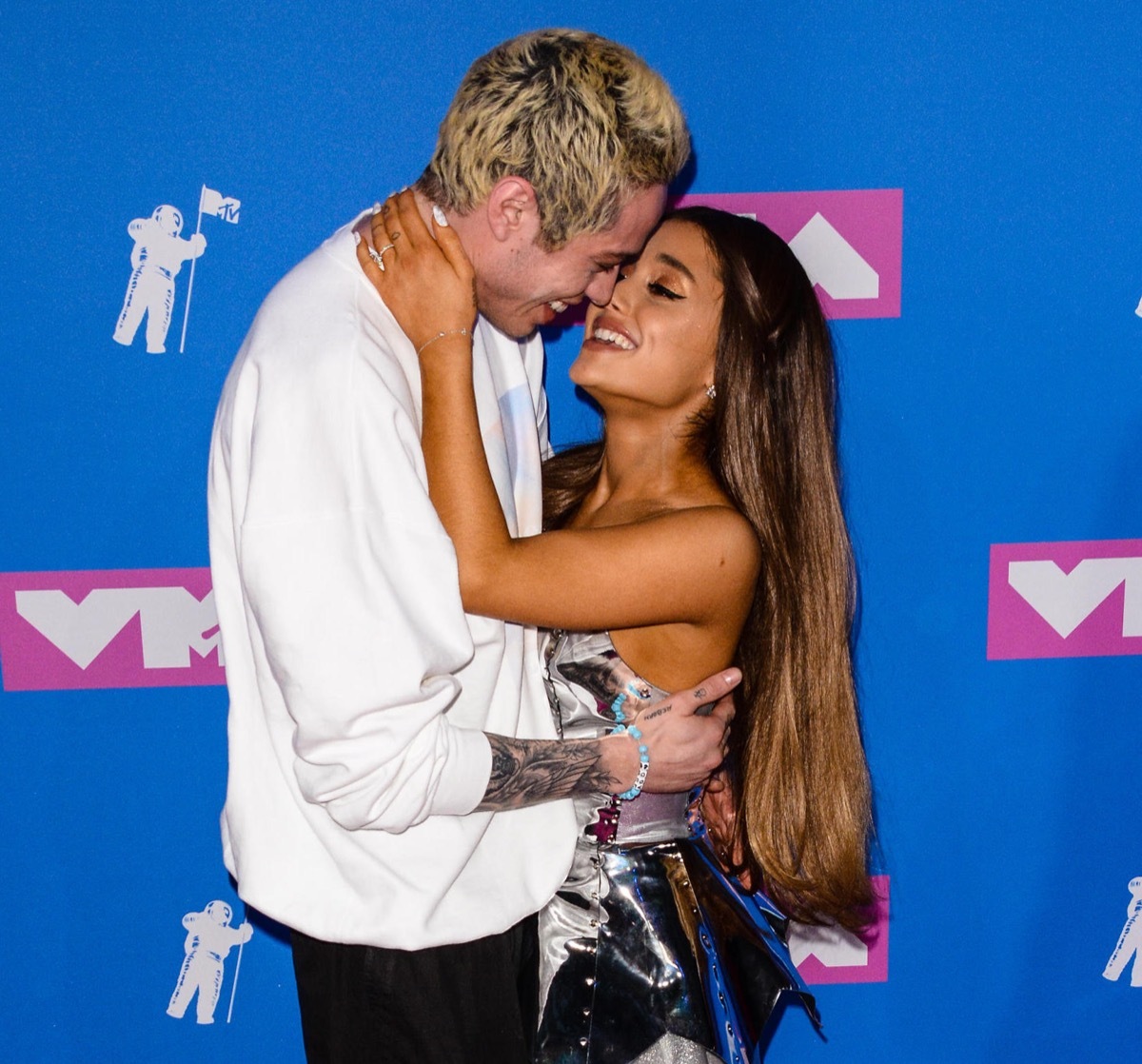 Pete Davidson and Ariana Grande