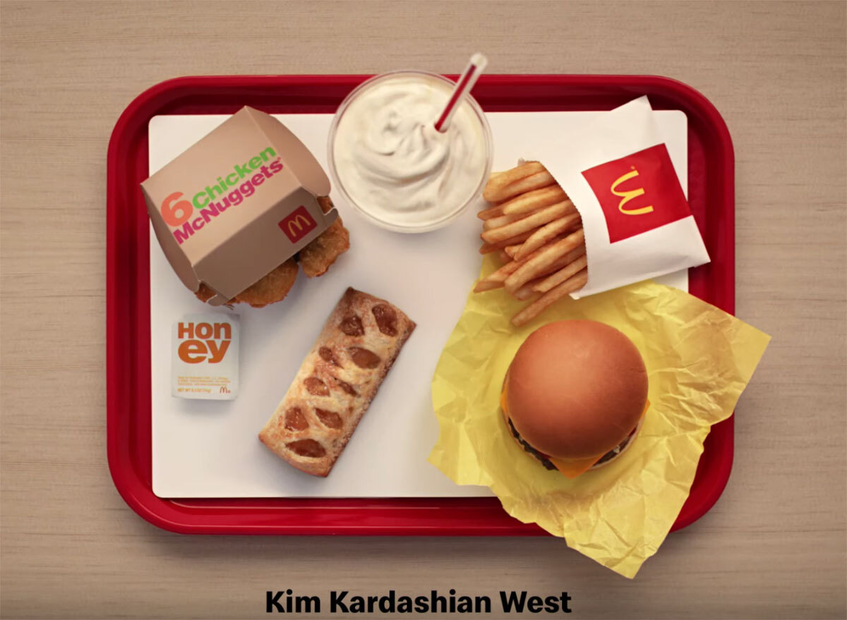 kim kardashian mcdonalds