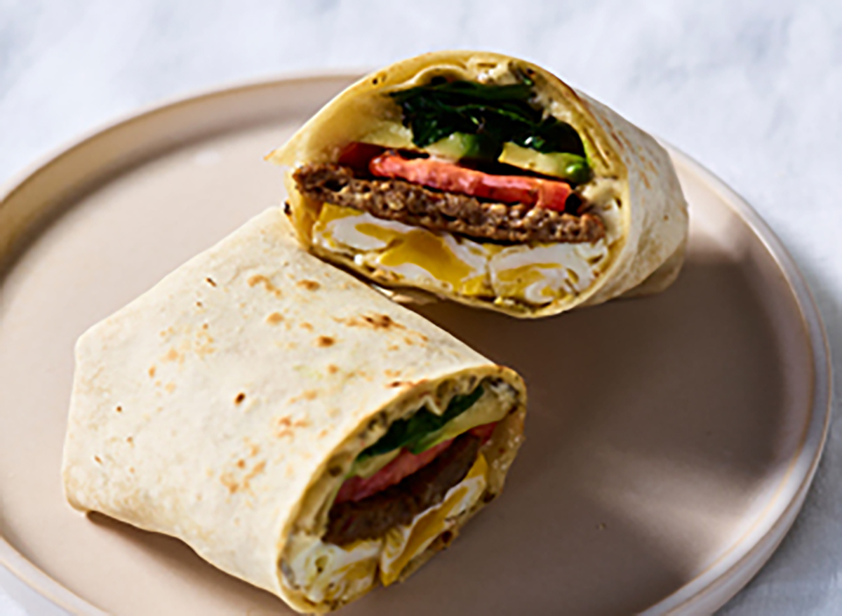 au bon pain power protein wrap