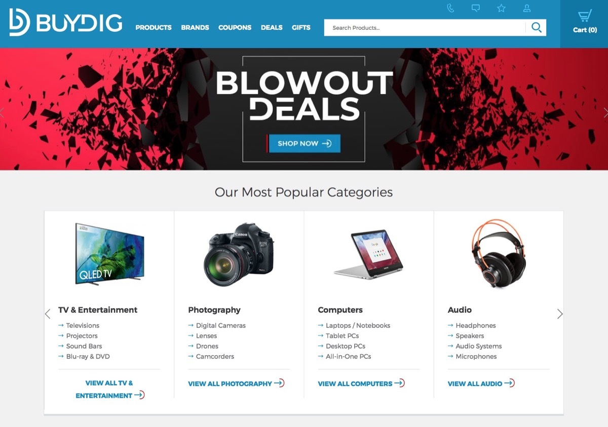 Buydig Website Page {Save Money on Electronics}