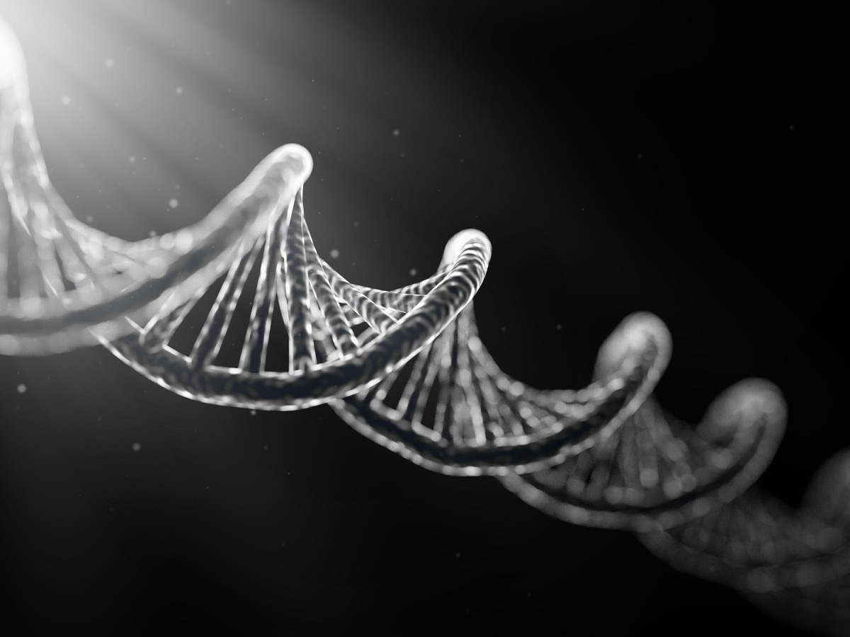 black and white illustration of DNA, biggest event every year