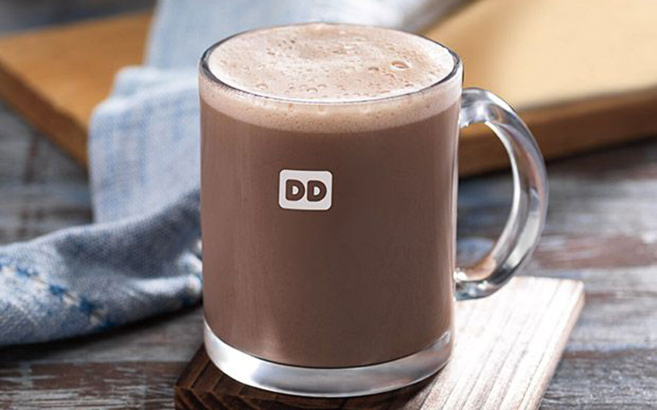 dunkin hot coffee mug