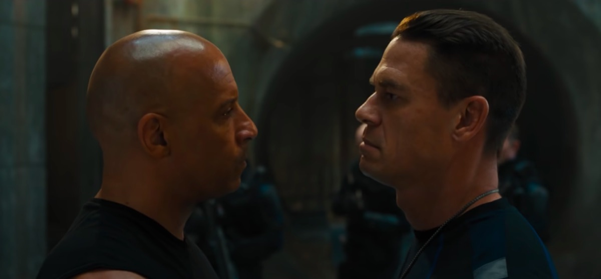 Vin Diesel and John Cena in F9