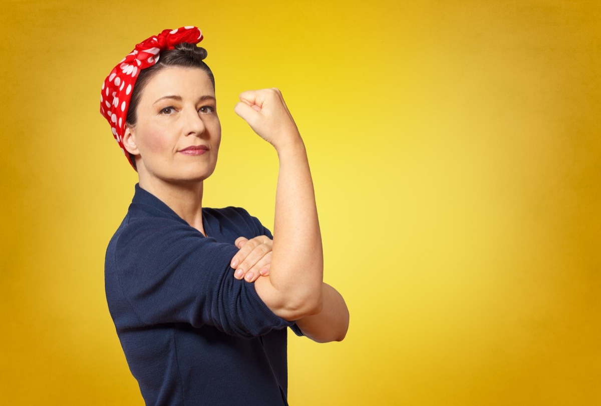 rosie the riveter impersonator, state world records