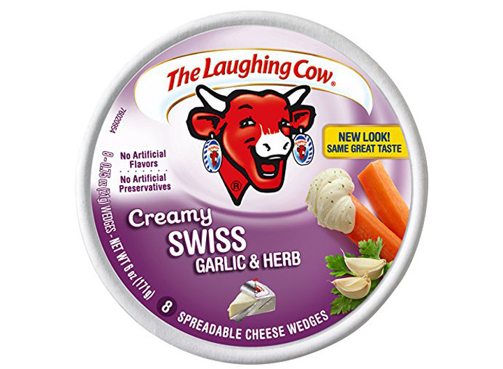 Laughing Cow swiss garlic herb