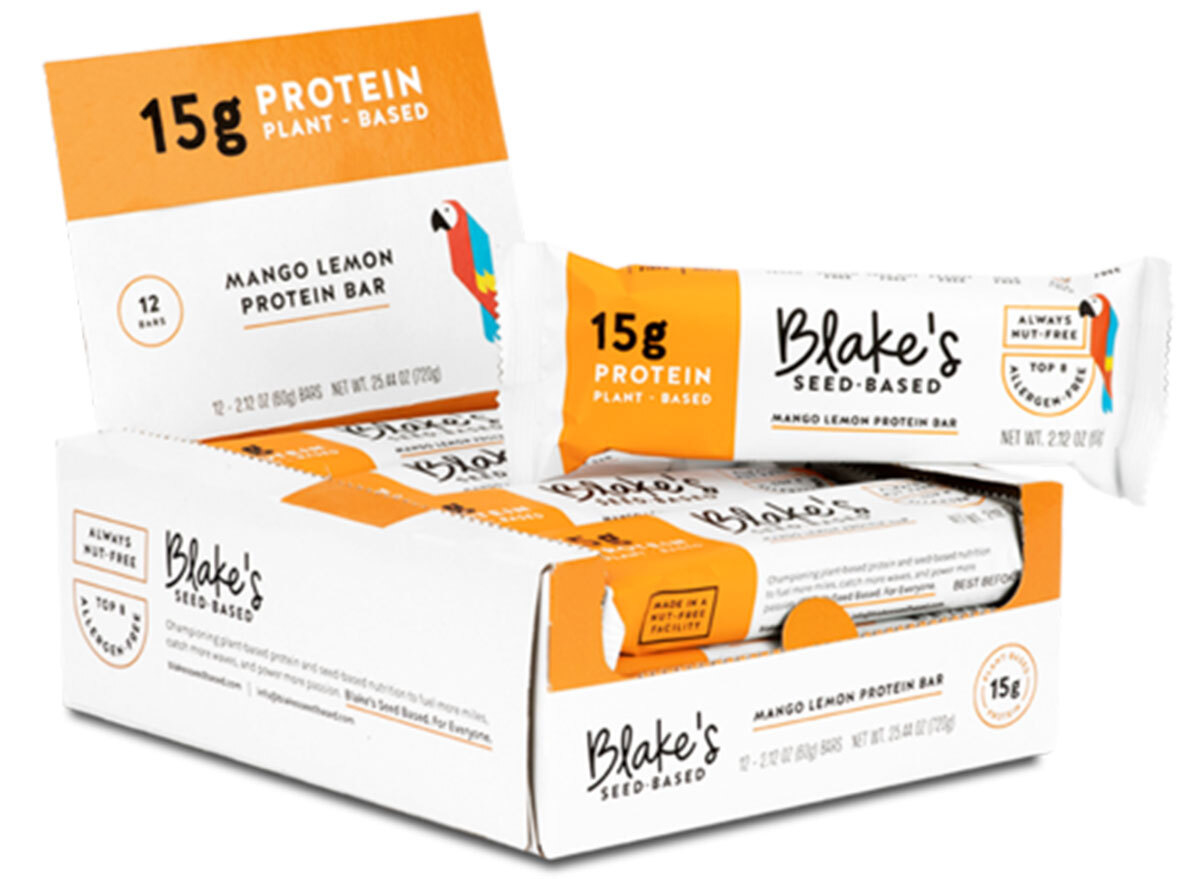 Blake's mango lemon protein bar