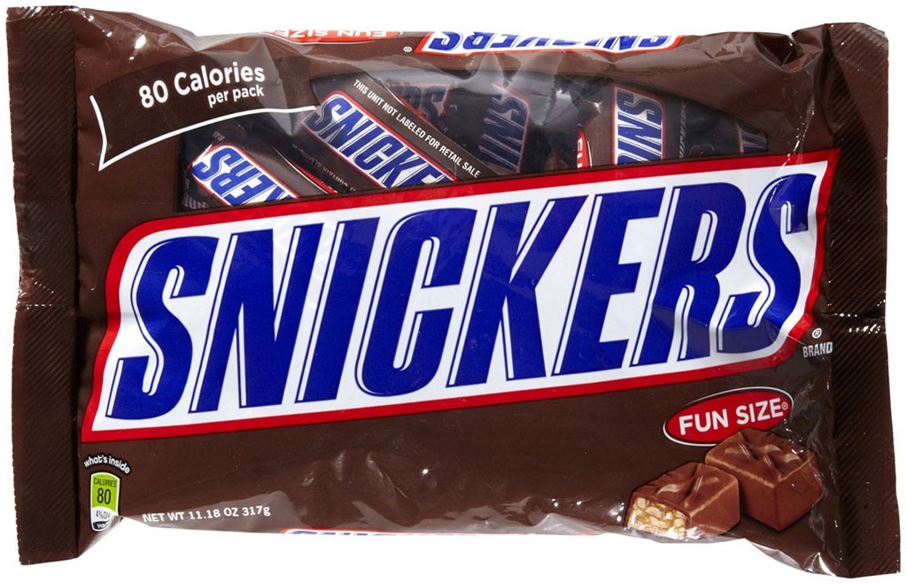 snickers fun size