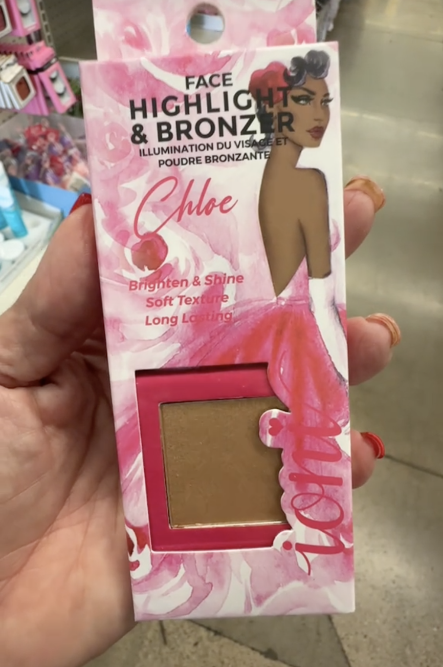 Chloe Highlighter and Bronzer