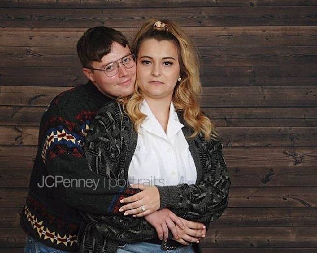 JC Penny engagement photo shoot