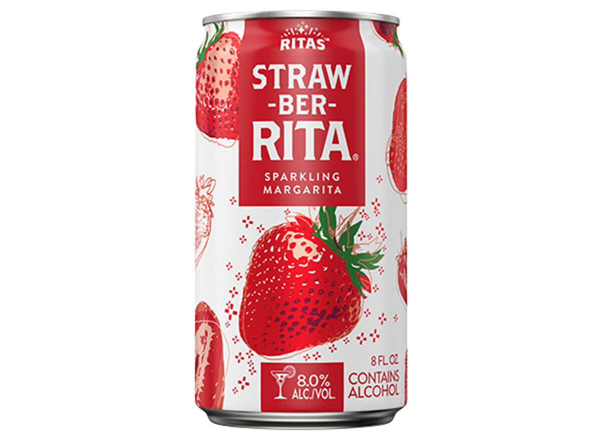 ritas straw-ber-ita sparkling margarita