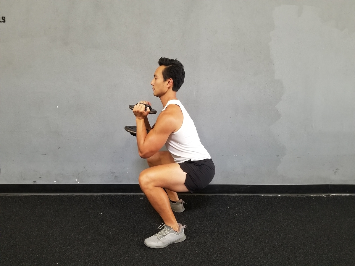 Dumbbell Goblet Squat