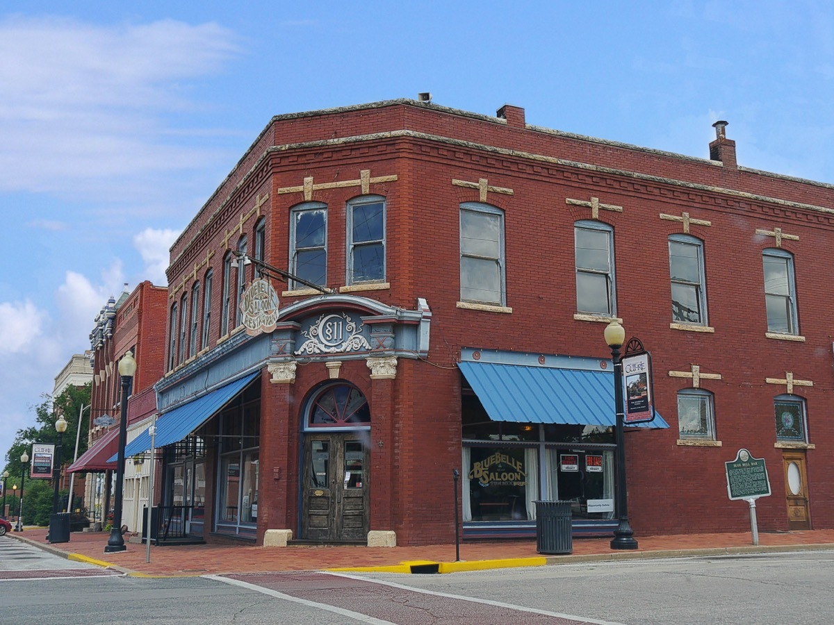 Blue Bell Saloon in Guthrie Oklahoma