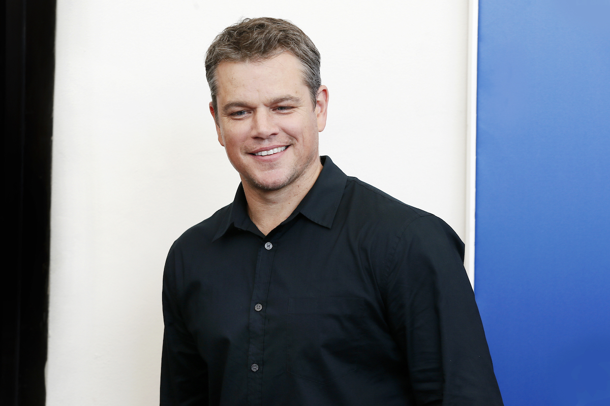 Matt Damon at the 2017 Venice Film Festival