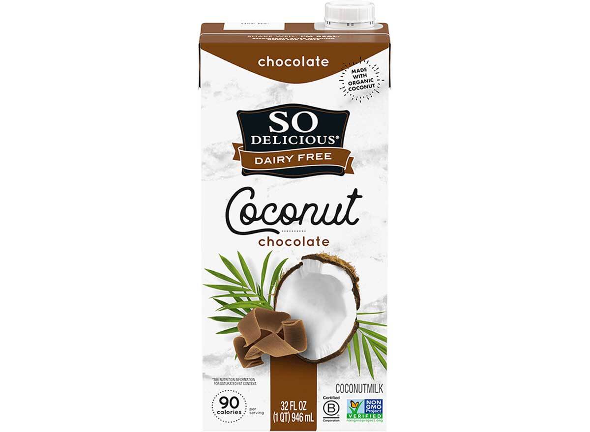 So delicious dairy free coconut chocolate