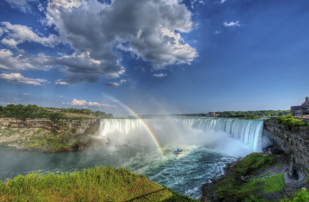 Niagara Falls New York state natural wonders