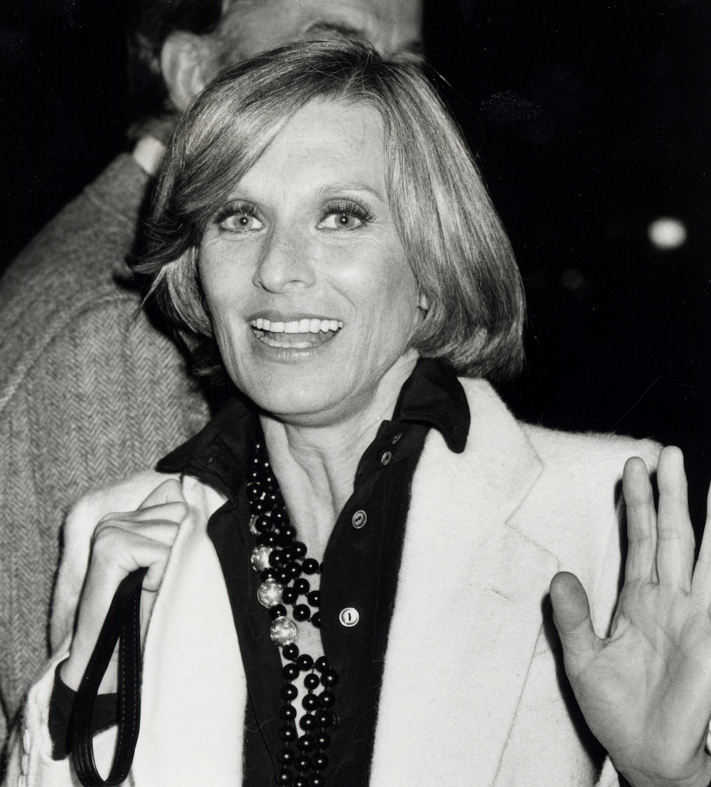 Cloris Leachman Sighting at La Scala Restaurant in Beverly Hills - February 1, 1978