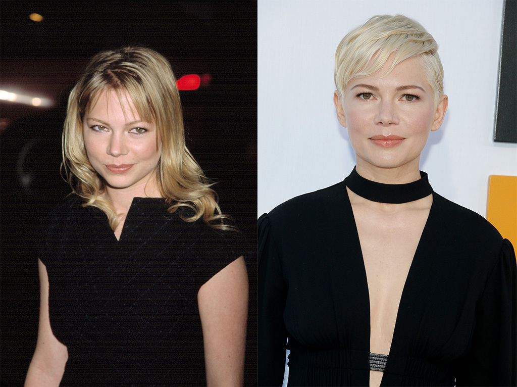 Michelle Williams, hair transformation