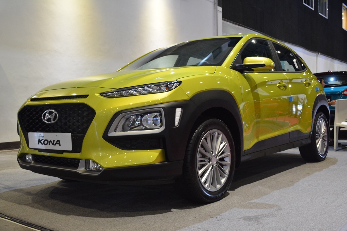 Hyundai Kona at Philippine Autocon and Bumper to Bumper Prime on July 27