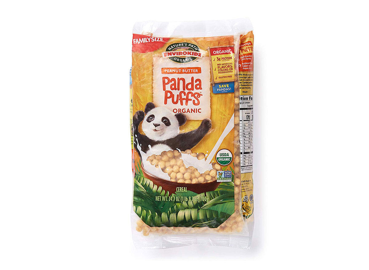 panda puffs cereal