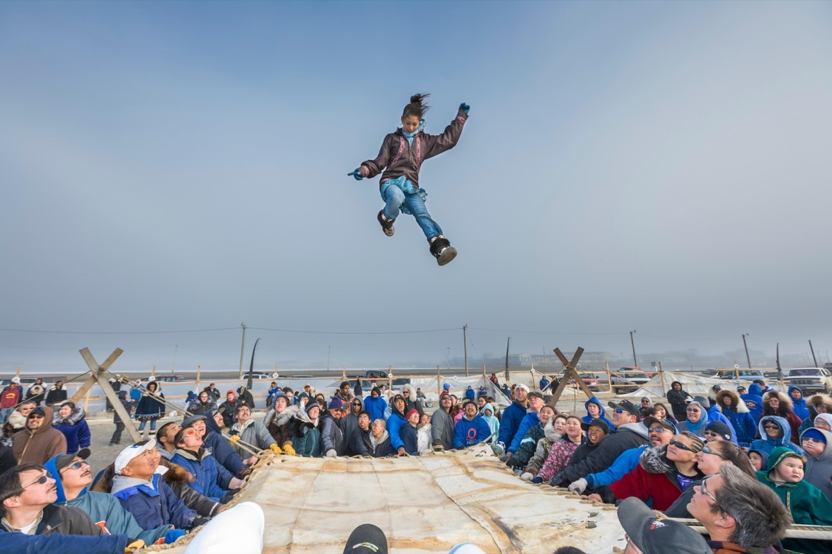 alaska blanket toss in barrow